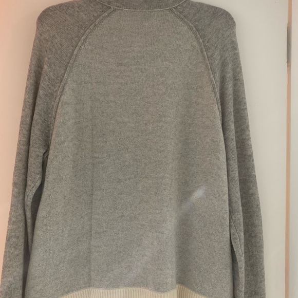 James Perse 100% Cashmere Zip Up Sweater - Picture 5 of 10